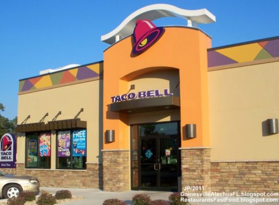 TACO BELL Alachua Florida, Taco Bell Mexican Fast Food Restaurant Alachua County FL.